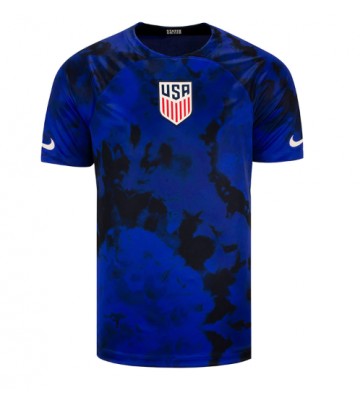 Lacne Muži Futbalové dres Spojené štáty MS 2022 Krátky Rukáv - Preč